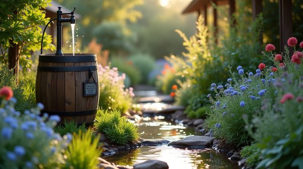 Aménager votre jardin avec un récupérateur d'eau de pluie : guide pratique et conseils