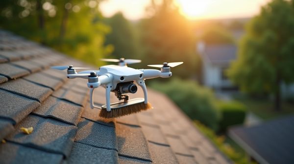 Nettoyage de toiture par drone : une solution rapide et éco-responsable