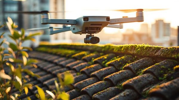 Top 5 avantages du nettoyage de toiture par drone écoresponsable