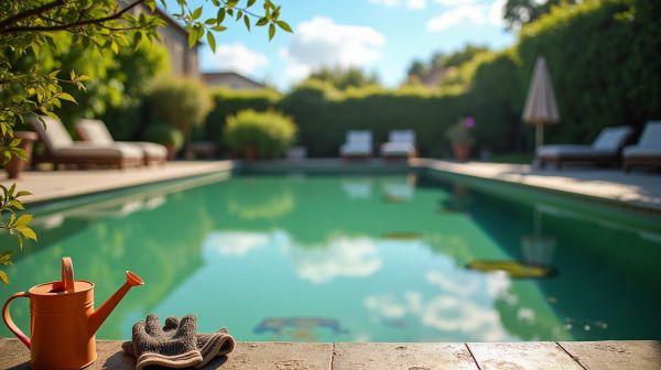 Traiter l'eau verte de votre piscine pour un retour à la clarté